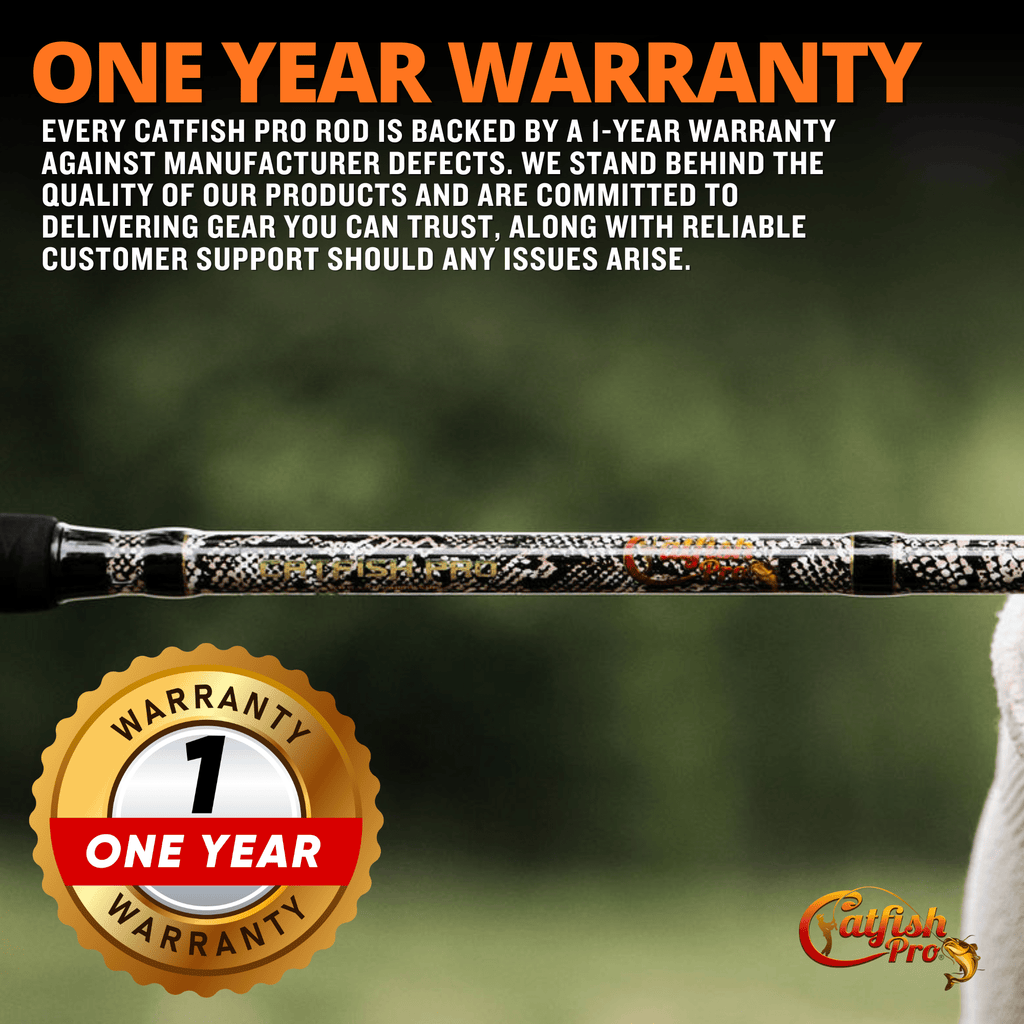 Catfish Pro 1 of 220 The Rattlesnake Casting Rod-Limited Edition 7'6"