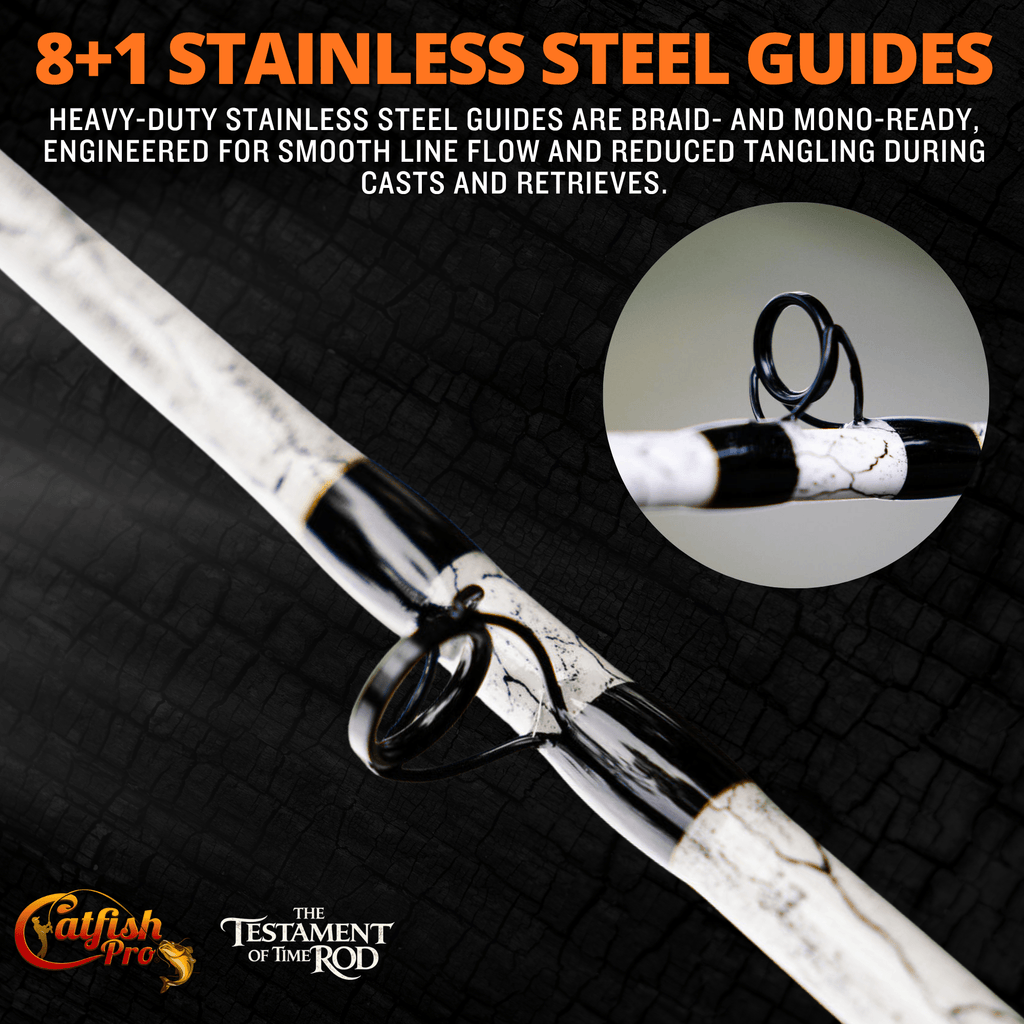 Catfish Pro 7'6" Glow Casting Rod 1 of 220 The Testament of Time-Limited Edition