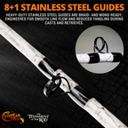 Catfish Pro 7'6" Glow Casting Rod 1 of 220 The Testament of Time-Limited Edition