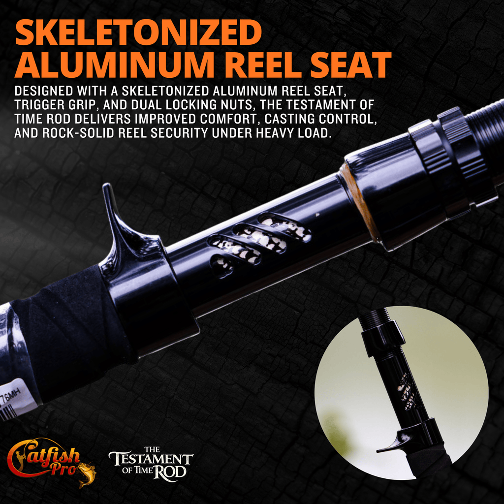 Catfish Pro 7'6" Glow Casting Rod 1 of 220 The Testament of Time-Limited Edition