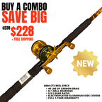 Catfish Pro 1 of 220 The Tiger Casting Rod-Limited Edition 7'6"