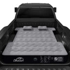 Dikasun 5.5-5.8 ft Pickup Truck Bed Air Mattress Grey PVC Flocking