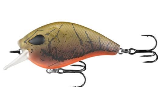 13 Fishing Flatty Daddy Flat-Sided Crankbait VMC Treble Hooks Bass
