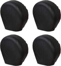 Dikasun Outdoor RV Tire Covers Set of 4 Black EVA Waterproof