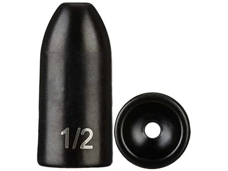 1st Contact Tungsten Worm Weights Bullet Sinker Texas Rig Bass Pack