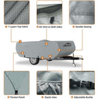 Dikasun 7-Layer Pop-Up Camper Cover Breathable UV Resistant Waterproof RV