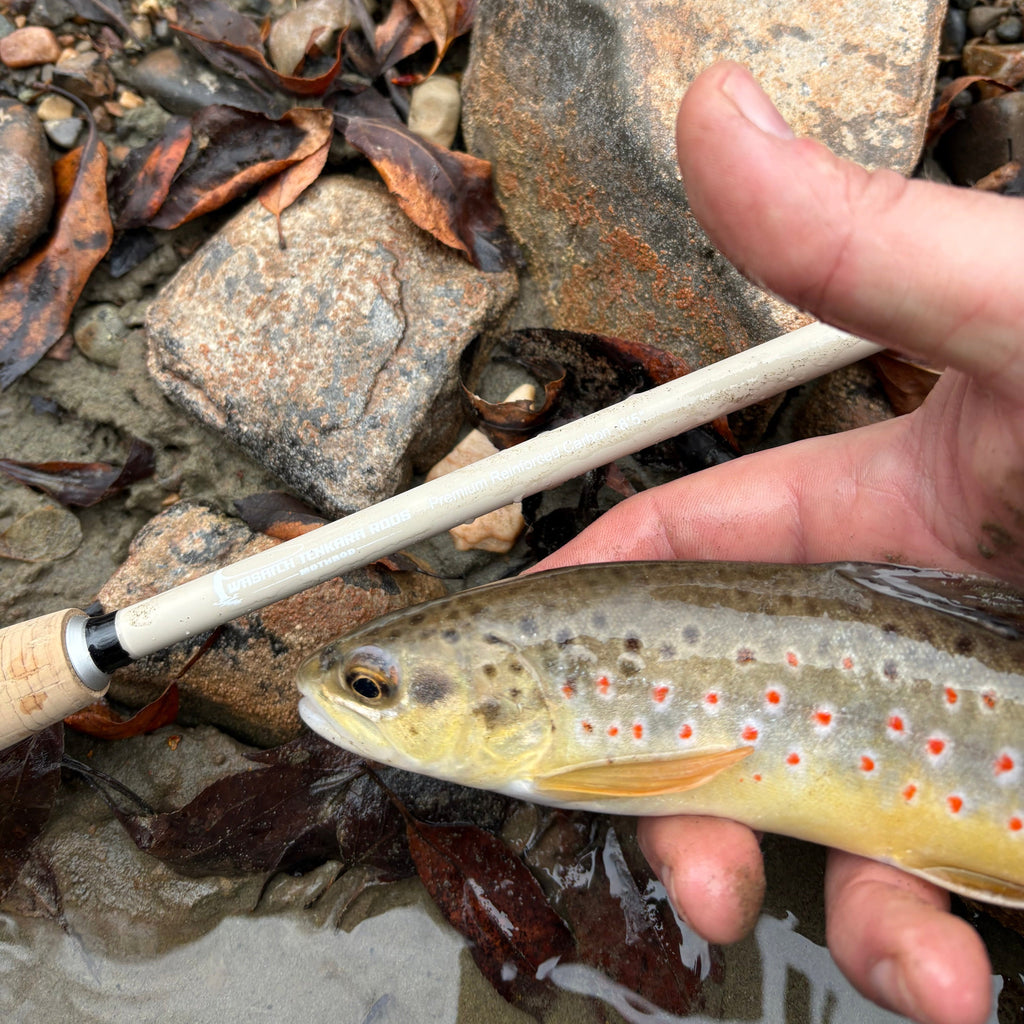 Wasatch MothRod 8'5" Tenkara Rod 1.9 oz Collapses 16in w/ Rod Tube
