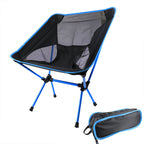 Ultralight Folding Camping Chair Portable Compact Heavy Duty Backpacking Fishing