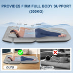 Dikasun Universal SUV Air Mattress Grey PVC Oxford Flocking Electric Pump