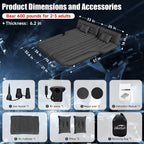 Dikasun Black SUV Air Mattress with Electric Pump and Charging Cable