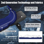 Dikasun Universal SUV Air Mattress Navy PVC Flocking Electric Pump