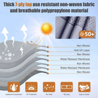 Dikasun 5th Wheel RV Cover 7-Layer UV Protection Waterproof Windproof