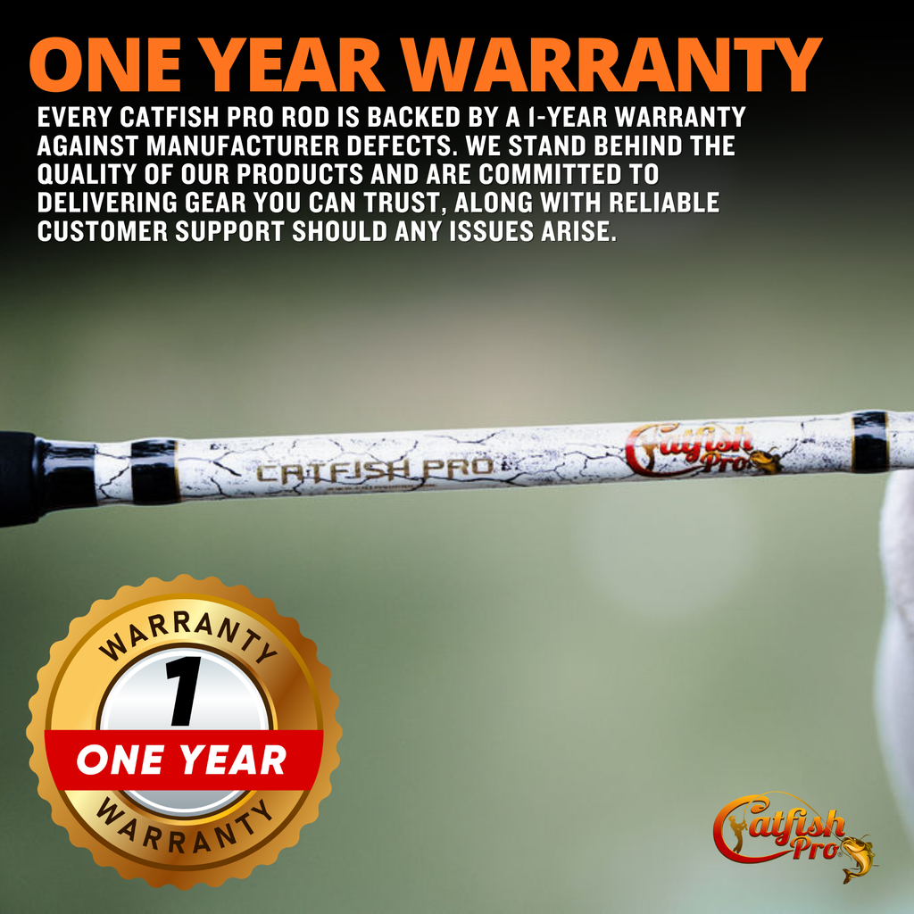 Catfish Pro Limited Edition The Testament of Time Spinning Rod 7'6"