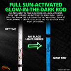 Catfish Pro 7'6" Glow Casting Rod 1 of 220 The Testament of Time-Limited Edition