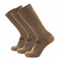 GRIP6 3 Pack Merino Wool Boot Socks Midweight Cushion Tactical USA Made