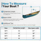 Dikasun Outdoor Kayak Cover 600D Polyester Waterproof UV Protection Boat Storage