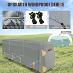 Dikasun Class A RV Cover 7-Layer Polypropylene Anti-UV Waterproof Motorhome
