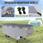 Dikasun 5th Wheel RV Cover 7-Layer UV Protection Waterproof Windproof