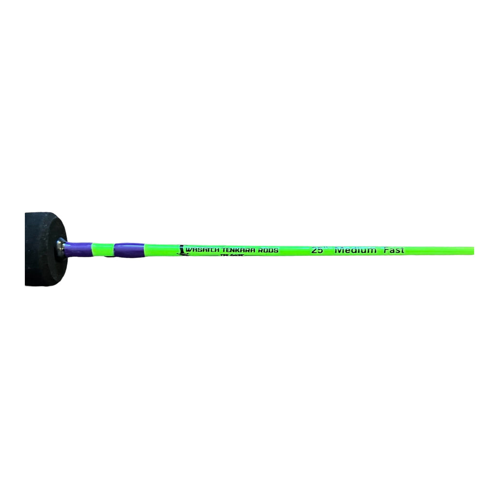 Wasatch Tenkara The Joker 25" Medium-Fast Ice Fishing Rod Toray Carbon Fiber