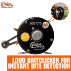 Catfish Pro 600CTS Round Baitcaster Reel 19lb of Drag 5.3:1 6+1BB
