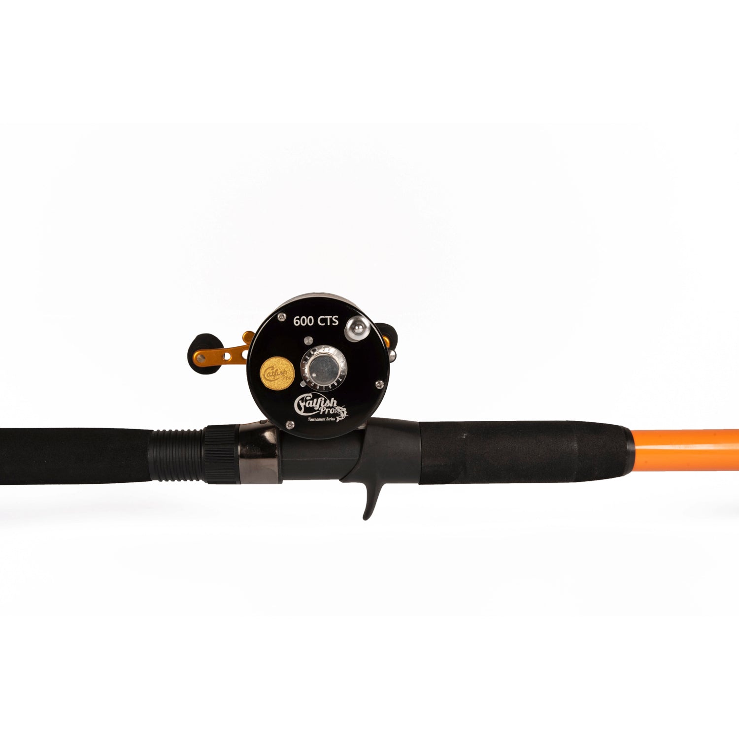 Catfish Pro 600CTS 7'6" Medium-Heavy Casting Rod Reel Combo 5.3:1 6+1BB