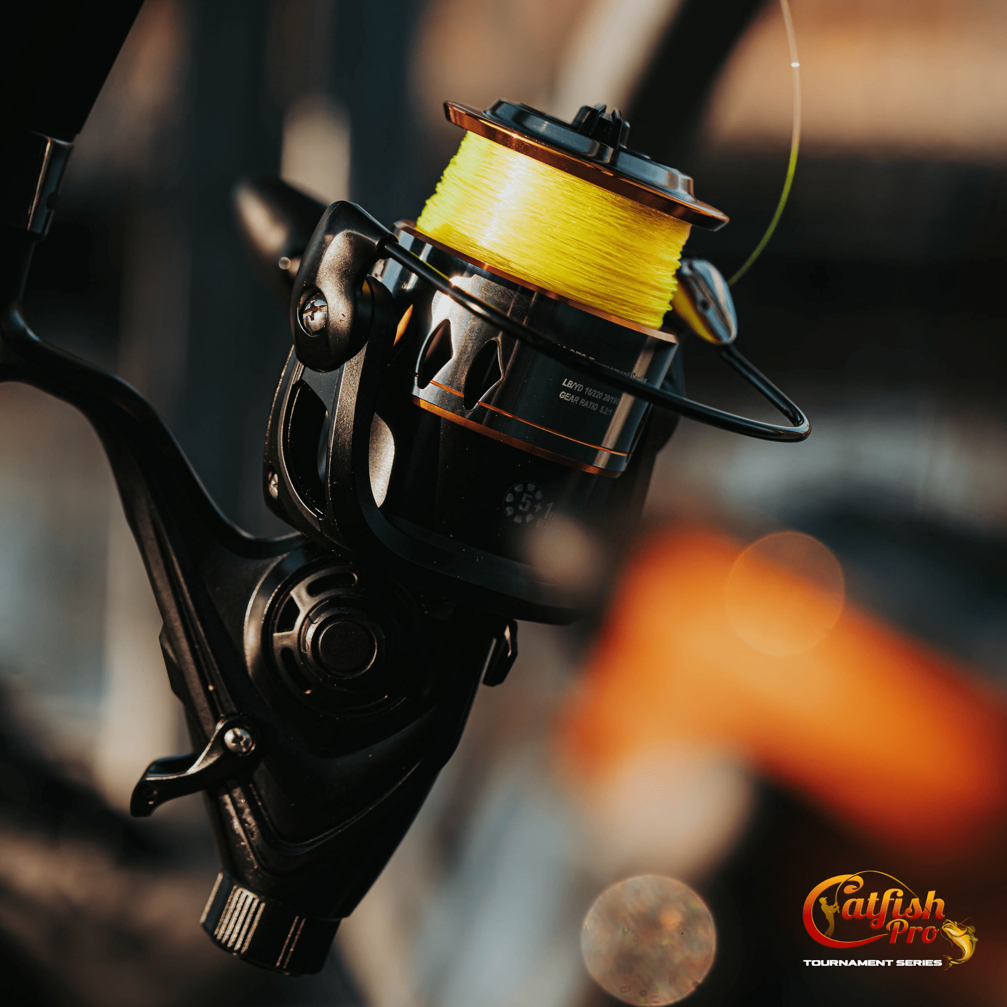 Catfish Pro 600STS Spinning Reel 5.2:1 Aluminum Spool Ambidextrous 5+1BB  5.2:1