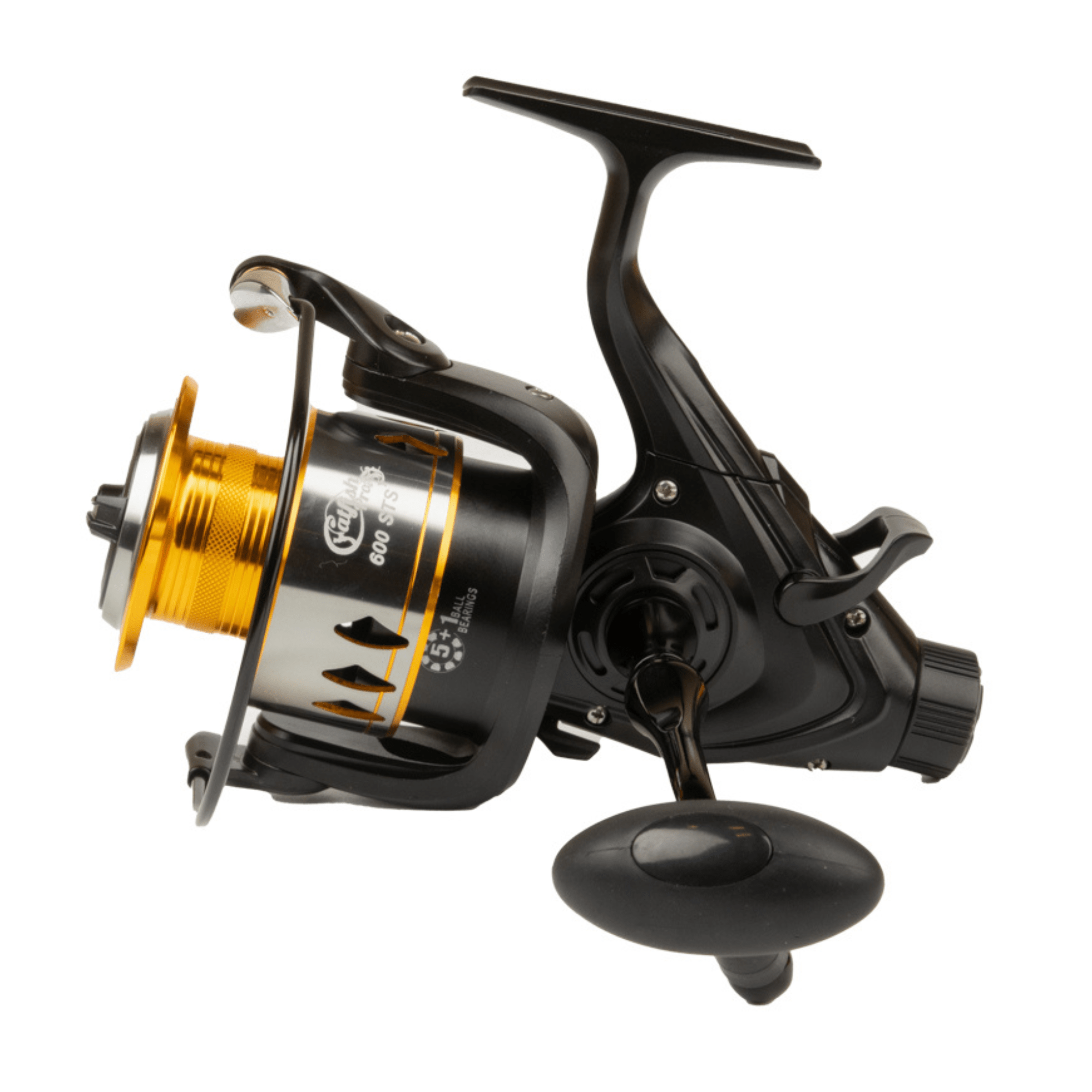 Catfish Pro 600STS Spinning Reel 5.2:1 Aluminum Spool Ambidextrous 5+1BB  5.2:1