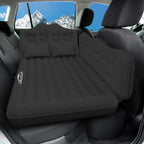 Dikasun Outdoor Backseat Air Mattress 35.4" Width Black Inflatable SUV Truck Bed