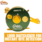 Catfish Pro 6800 CTS Baitcasting Reel 40lb Carbon Fiber Drag 8+1BB 5.3:1