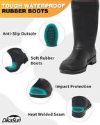 Dikasun Bootfoot Chest Waders Brown Nylon PVC Fishing Duck Hunting