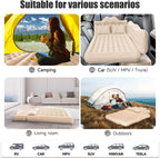 Dikasun Backseat Air Mattress 30.31" Width Beige Inflatable SUV Truck