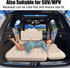 Dikasun Backseat Air Mattress 30.31" Width Beige Inflatable SUV Truck