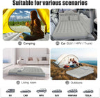 Dikasun Backseat Air Mattress 30.31" Width Grey Inflatable SUV Truck
