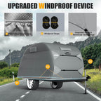 Dikasun Teardrop Trailer Cover 7-Layer Waterproof Camper Protection