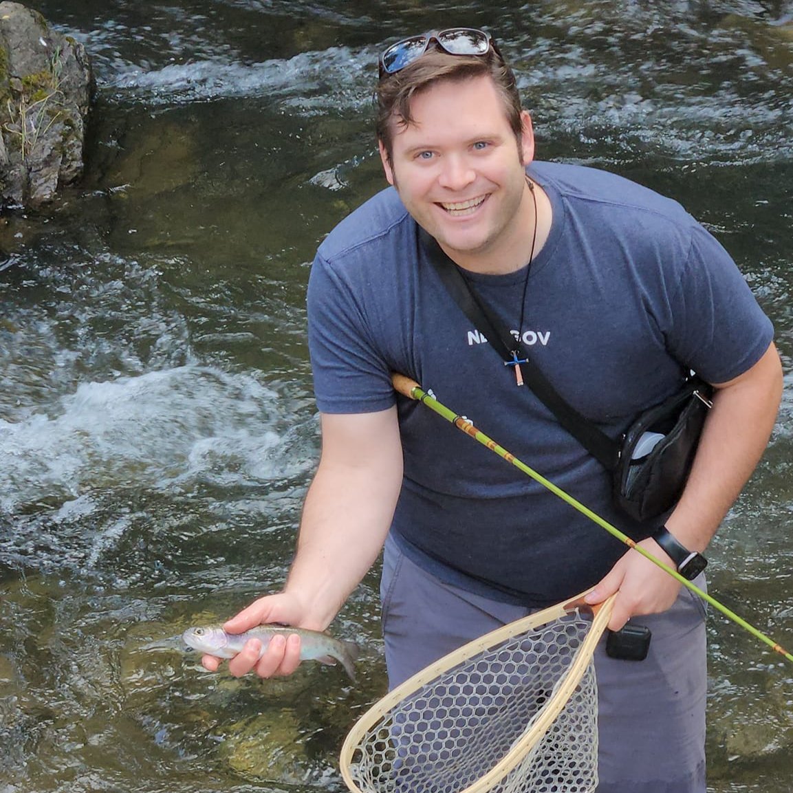 Wasatch Baby RodZilla Tenkara Rod 5:5 6:4 Action 2.7 oz Carbon Fiber w/ Rod Tube
