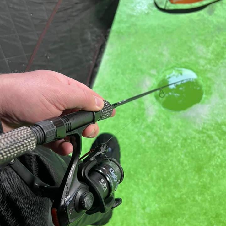 Wasatch Tenkara Slot Buster 34" Heavy/Fast Action Ice Fishing Rod Toray Carbon