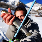 Wasatch Winterhawk 28" Medium Action Japanese Toray Carbon Ice Rod