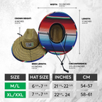 Straw Lifeguard Sun Hats for Adults