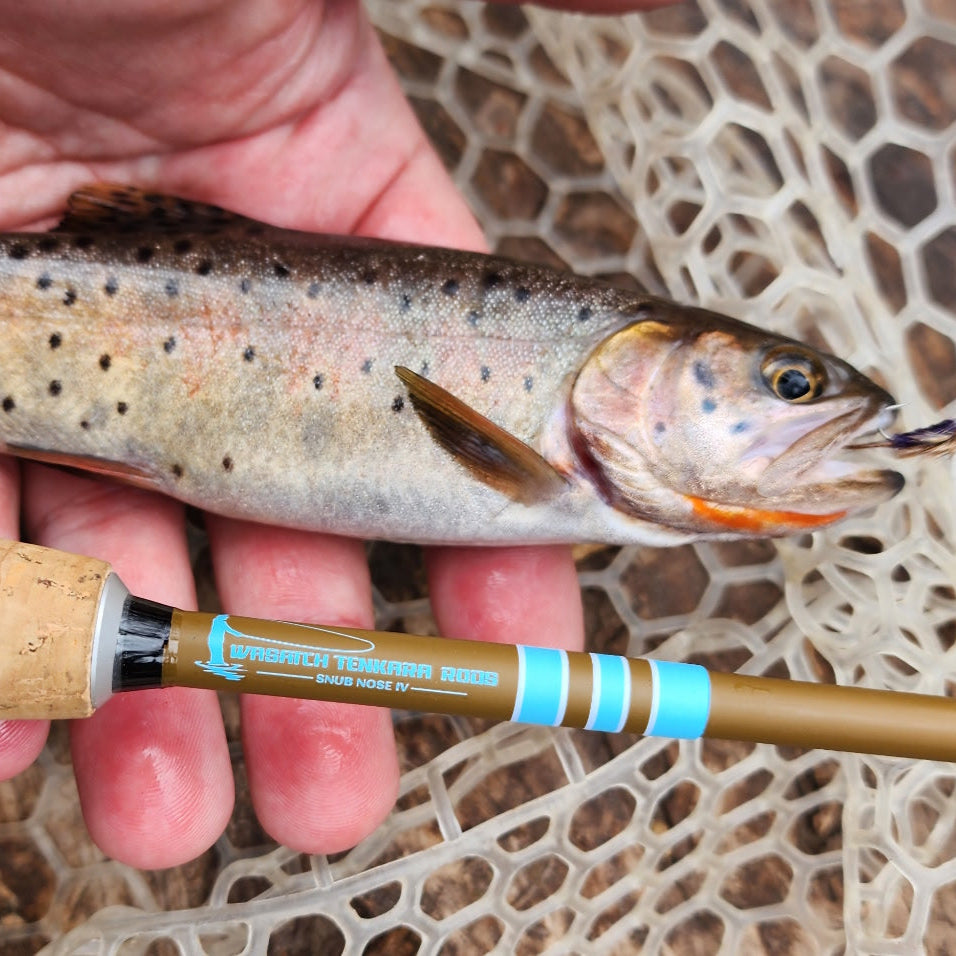 Wasatch Snub Nose IV 4-Zoom Tenkara Rod 4'0"-5'6" Ultra-Compact w/ Rod Tube