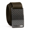 GRIP6 Dark Matter Carbon Fiber Belt TSA Approved Adjustable No Holes USA