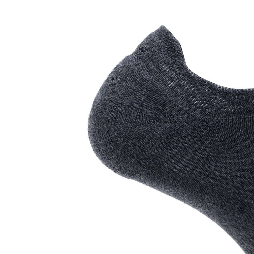 GRIP6 8 Pack Merino Wool No Show Running Socks Runweight Blue USA Made