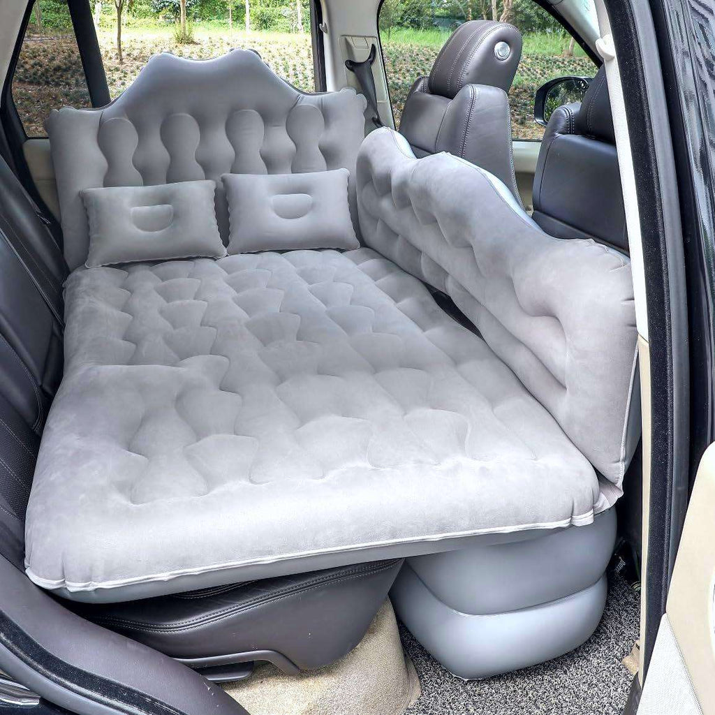 Dikasun Backseat Air Mattress 30.31" Width Grey Inflatable SUV Truck