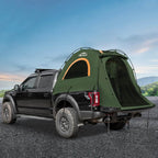 Dikasun Pickup Truck Bed Tent 5.5-6.7ft Green Double-Layer Camping