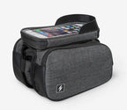 Bicycle Top Tube Phone Bag 6.5in Touchscreen Front Frame Mount Cycling
