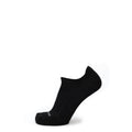 GRIP6 Merino Wool No Show Running Sock Ultralight Anti-Blister Black USA Made
