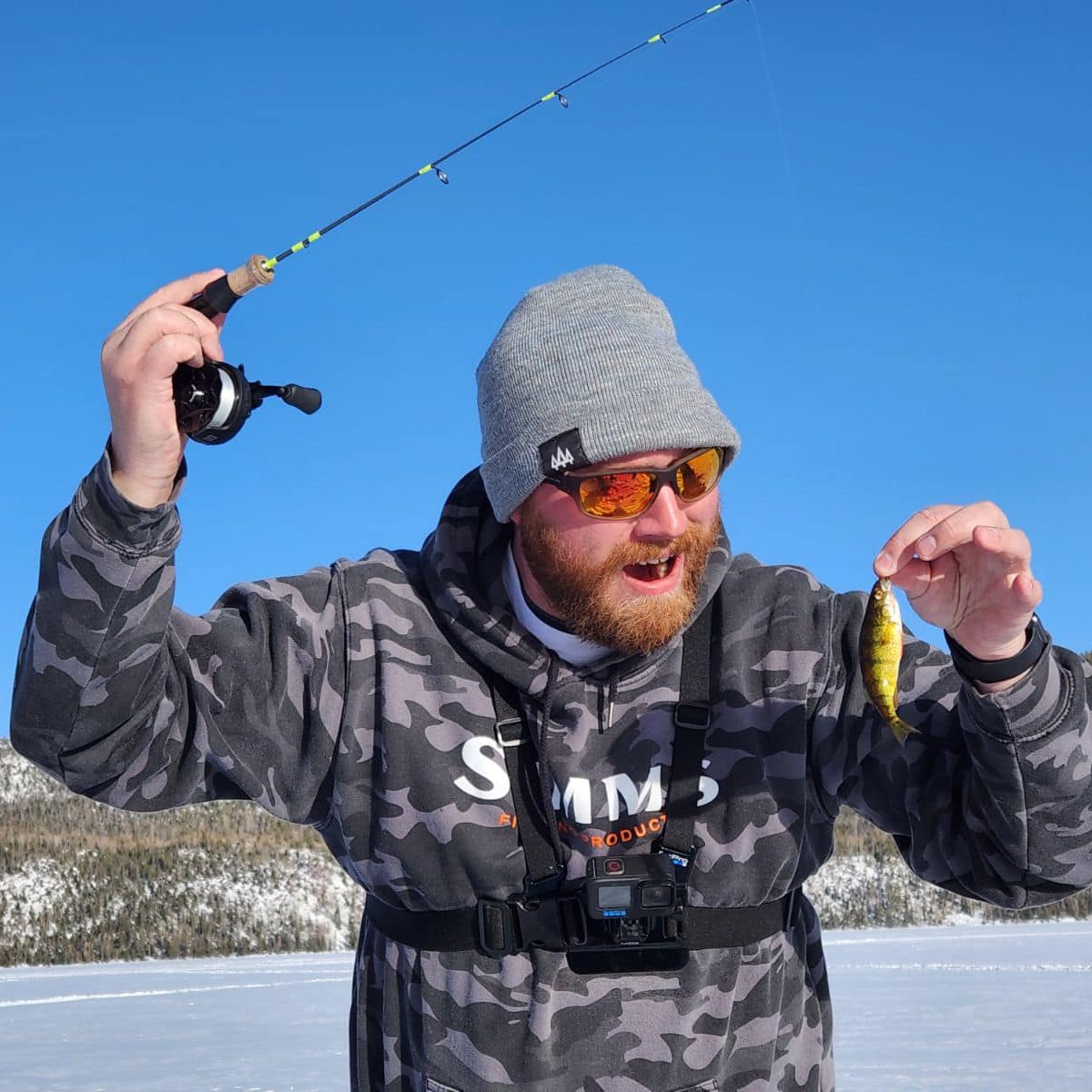 Wasatch Ice Breaker 22" Medium/Light Action Toray Carbon Fiber Tenkara Rod