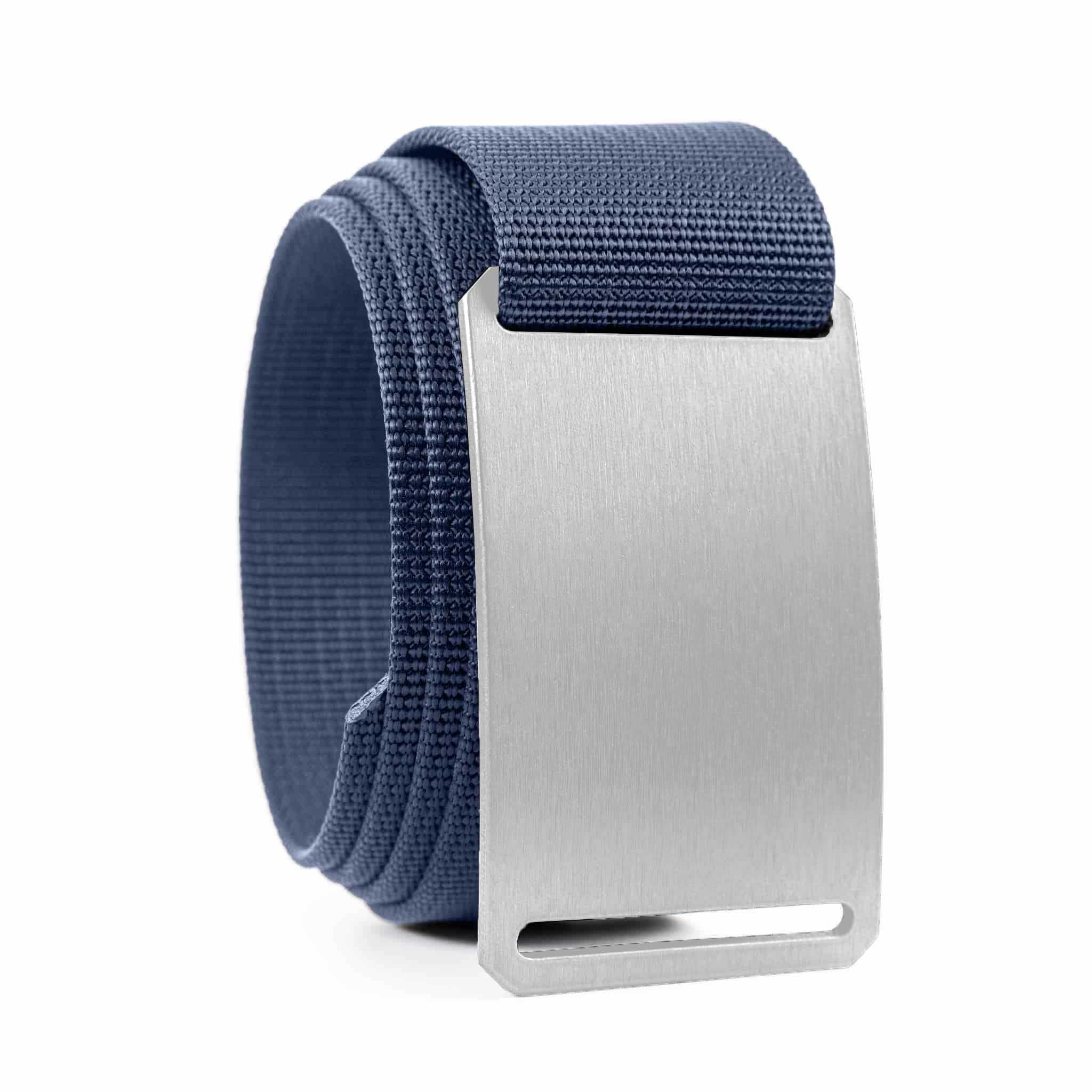 GRIP6 Granite Belt 1.5" Nylon Web Minimalist Adjustable No Holes USA Made