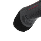 GRIP6 8 Pack Merino Wool Crew Hiking Socks Midweight Cushion Gray USA Made