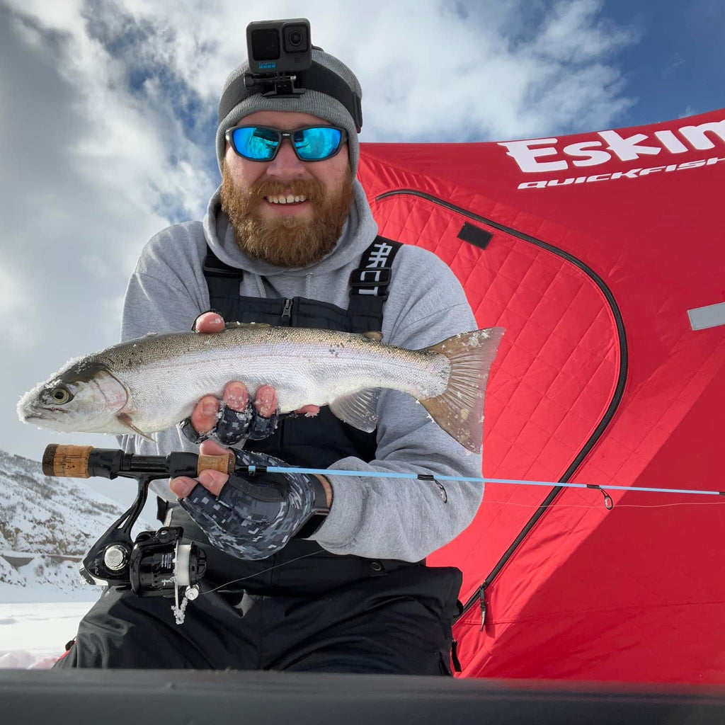 Wasatch Winterhawk 28" Medium Action Japanese Toray Carbon Ice Rod