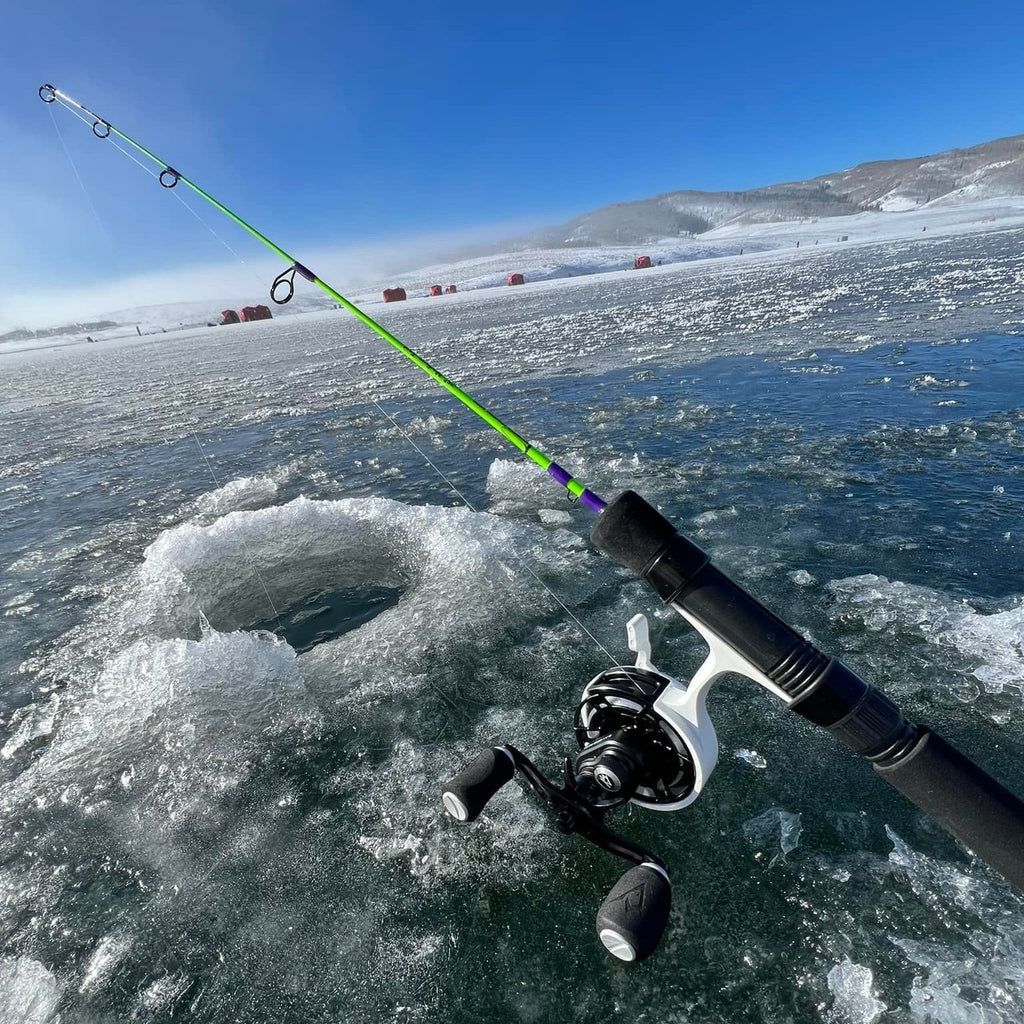 Wasatch Tenkara The Joker 25" Medium-Fast Ice Fishing Rod Toray Carbon Fiber